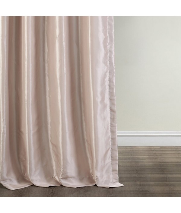 Dark polyester curtains