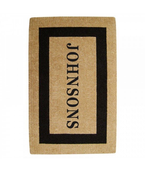Single frame coir fiber door m...