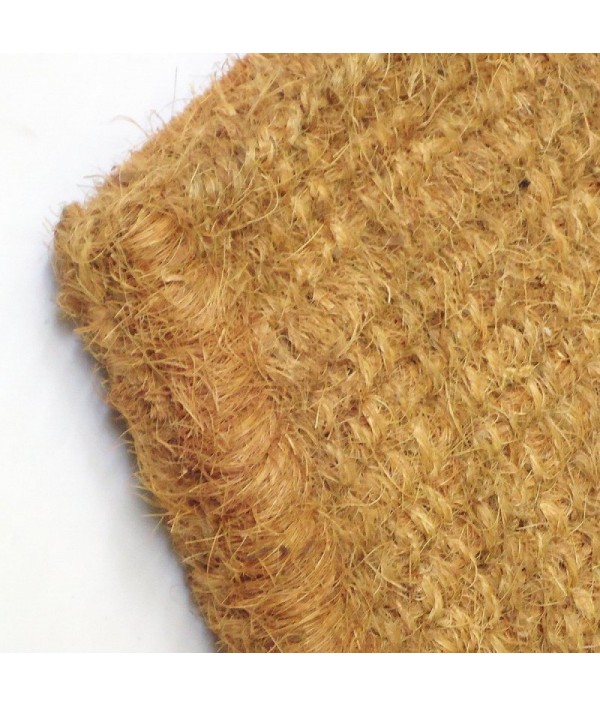 Single frame coir fiber door mat