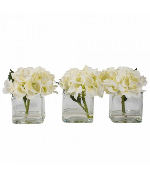 5 inch hydrangea core ornament (3 piece ...