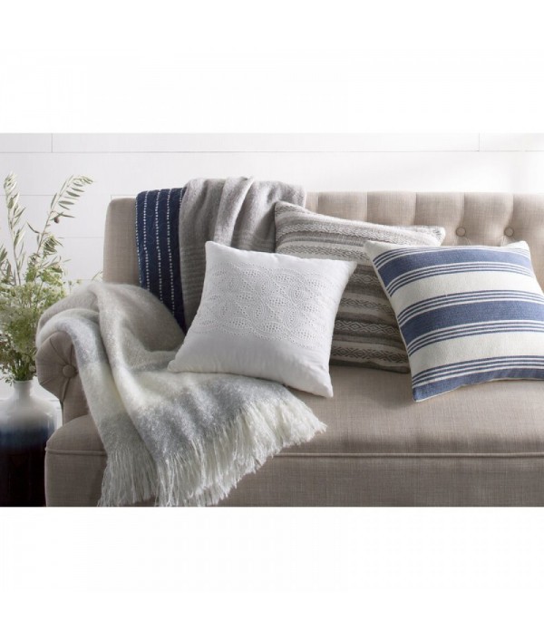 STRIPED COTTON PILLOW