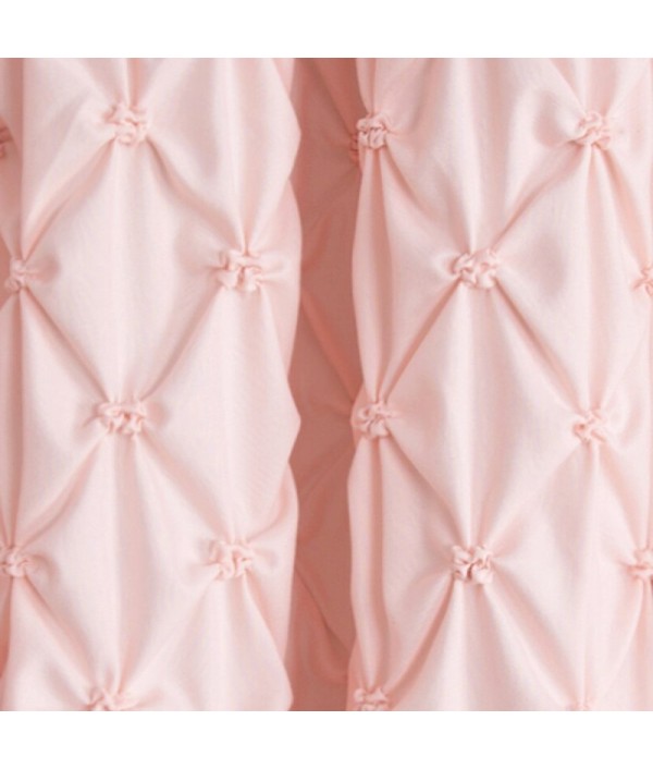 Translucent diamond brooch curtain