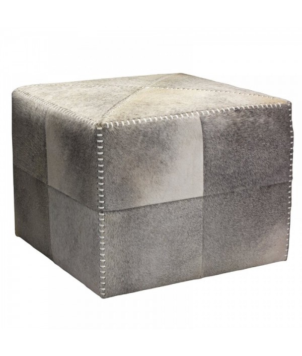 White square footstool