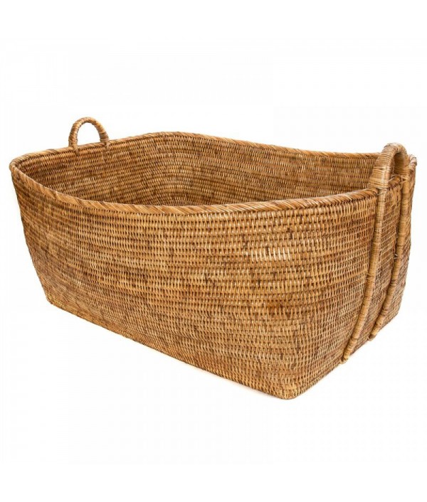 Natural rattan handmade basket