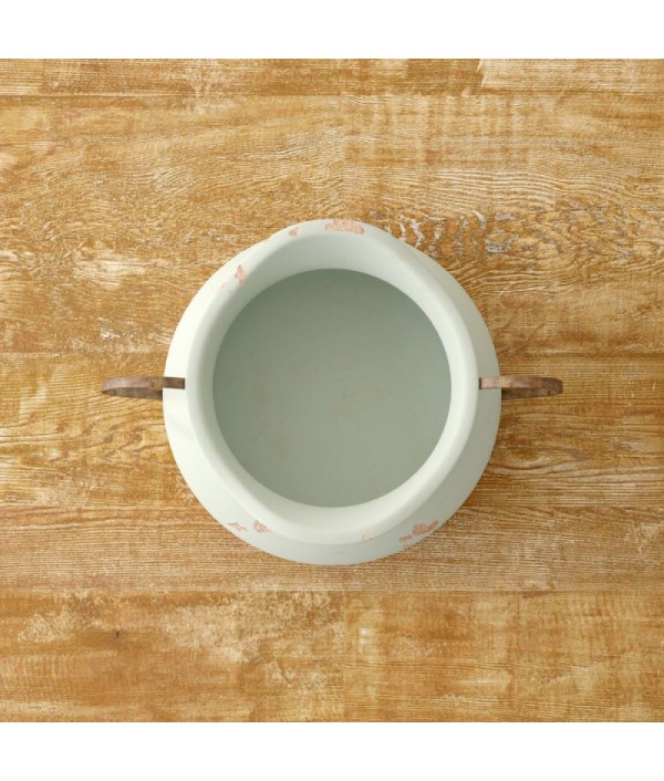 Pale Green 6&quot; Ceramic Jar