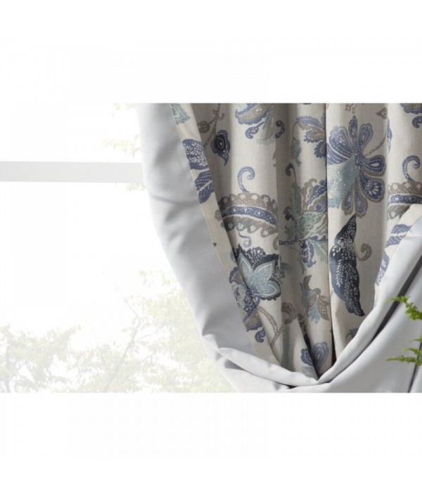 Blackout floral curtains