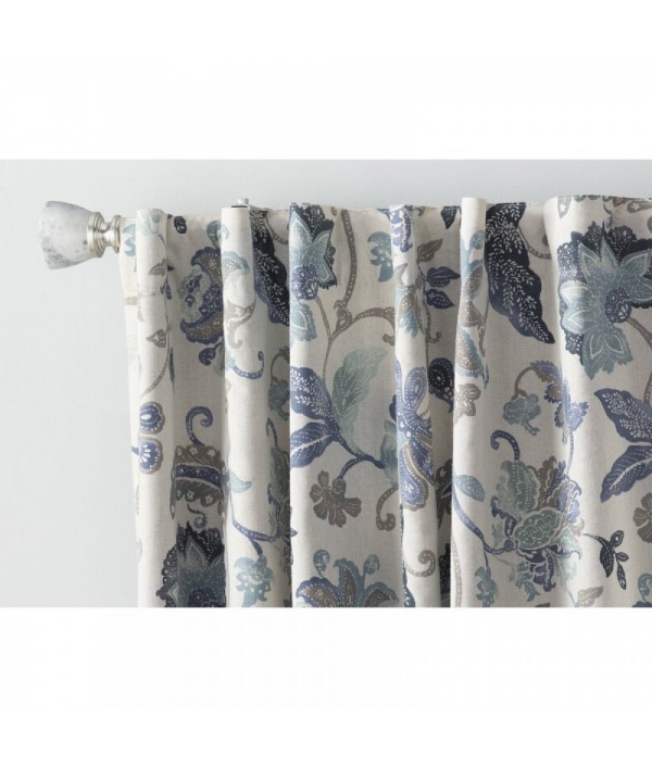 Blackout floral curtains